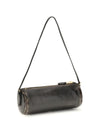 pouch crafted in aged-effect nappa leather