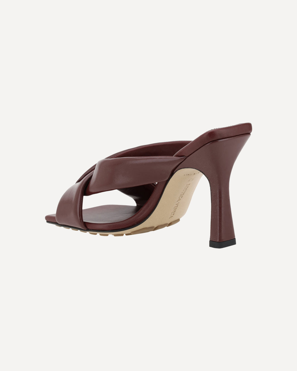 Bottega Veneta Riva Mule Sandals Bordeaux – Modecraze Inc.