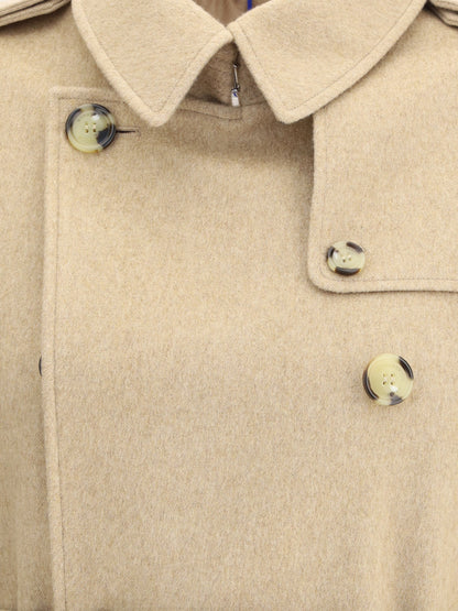 BURBERRY 8 kensington midi cashmere coat