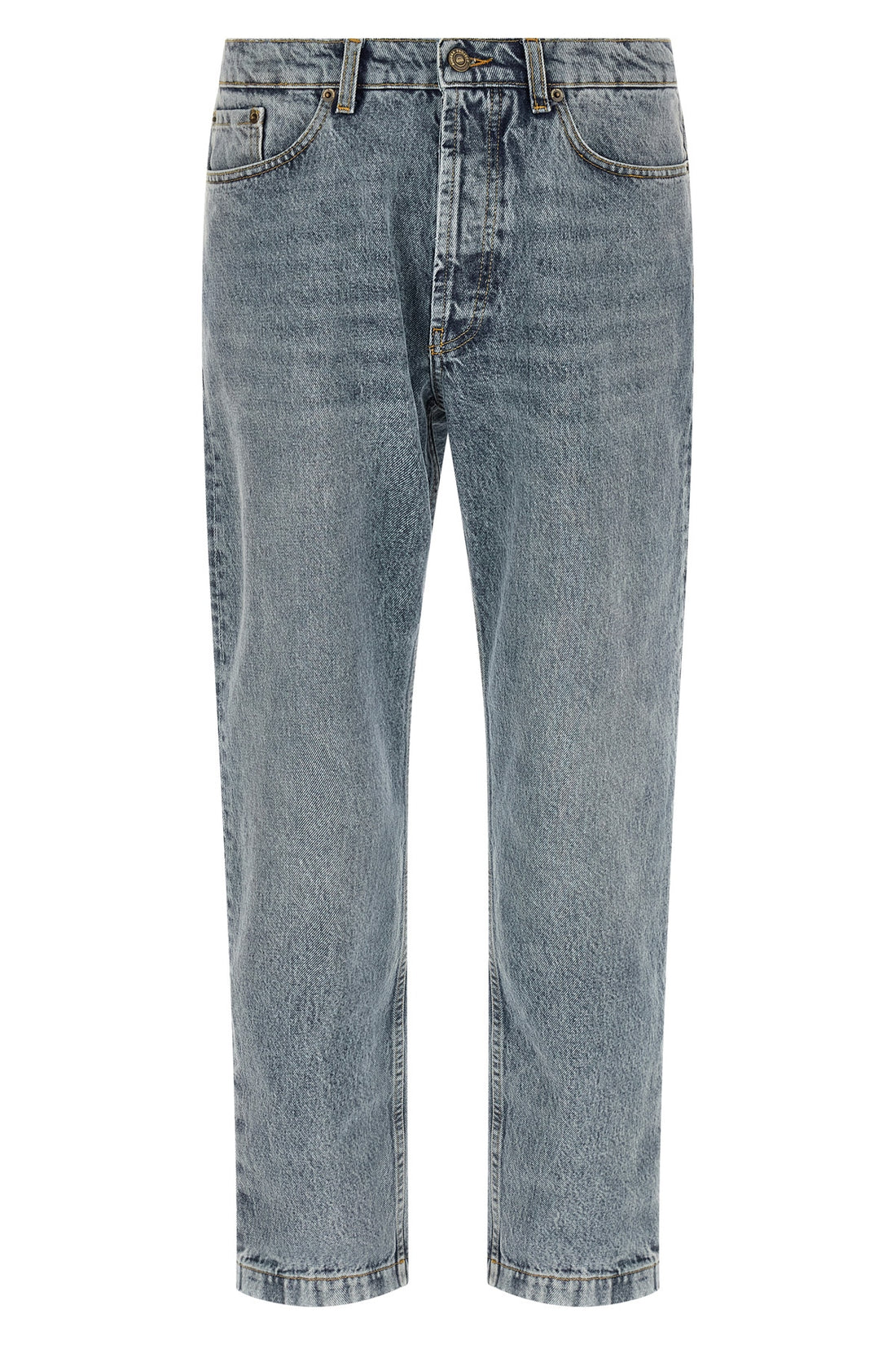 RIVIERA PROJECT 32 stone-washed cotton denim jeans