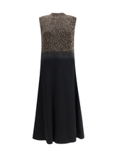 PRADA 42 shetland wool and cashmere dress