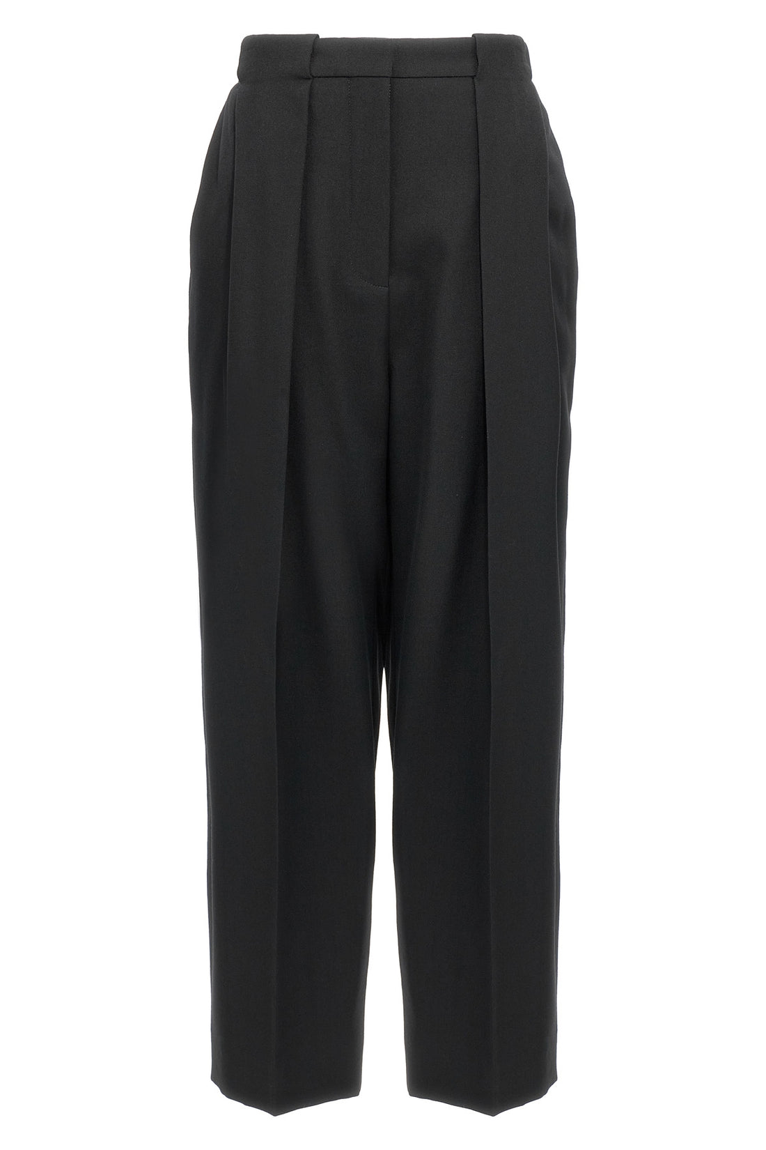 BALMAIN 38 grain de poudre wool pants