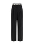MAX MARA STUDIO 38 belted elegant pants