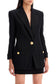 one-button jacket with lapels