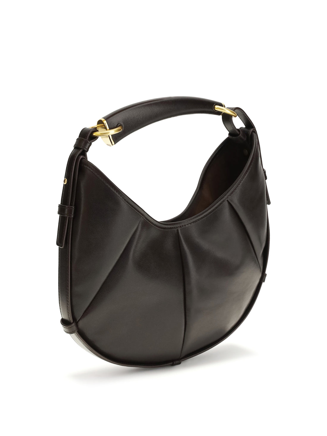 SAINT LAURENT OS small leather mombasa handbag