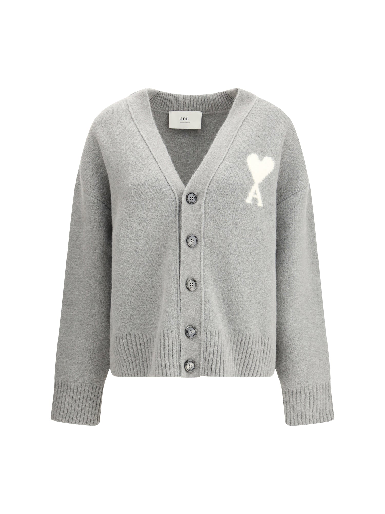 AMI PARIS L alpaca ami de coeur cardigan