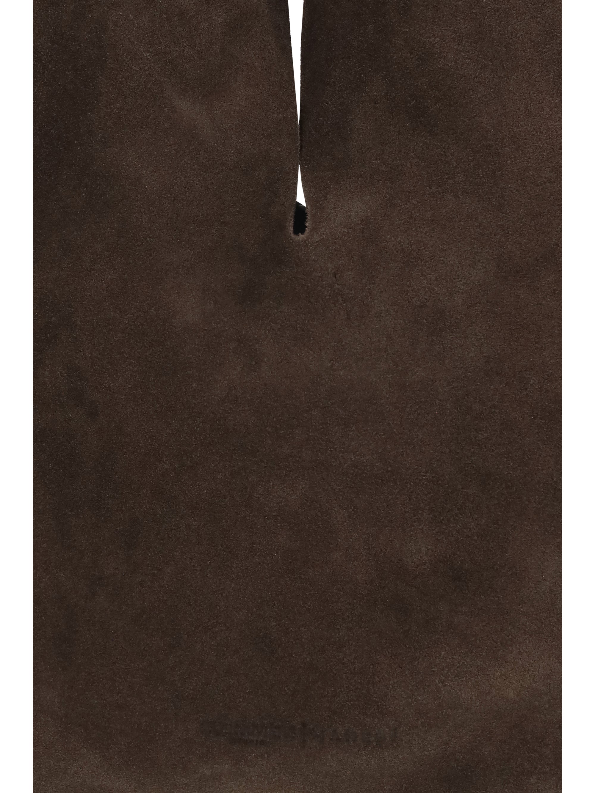 louis handbag in suede