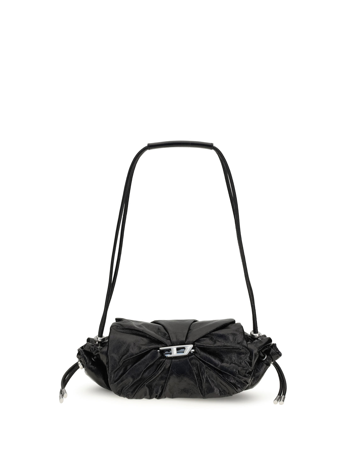 DIESEL OS scrunch-d shoulder bag