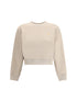 MAISON KITSUNÉ L lady fox crop sweatshirt