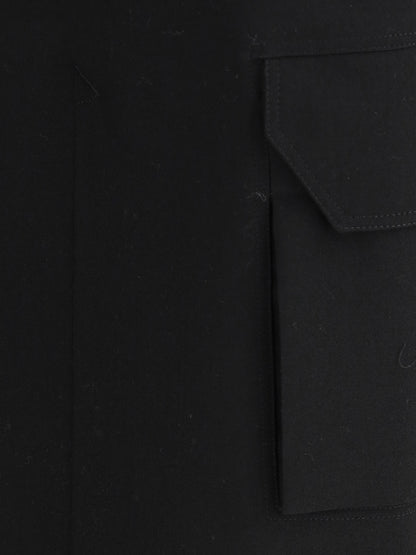 RICK OWENS 40 cargo midi skirt