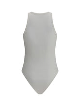 ALAIA 38 halter ribbed bodysuit