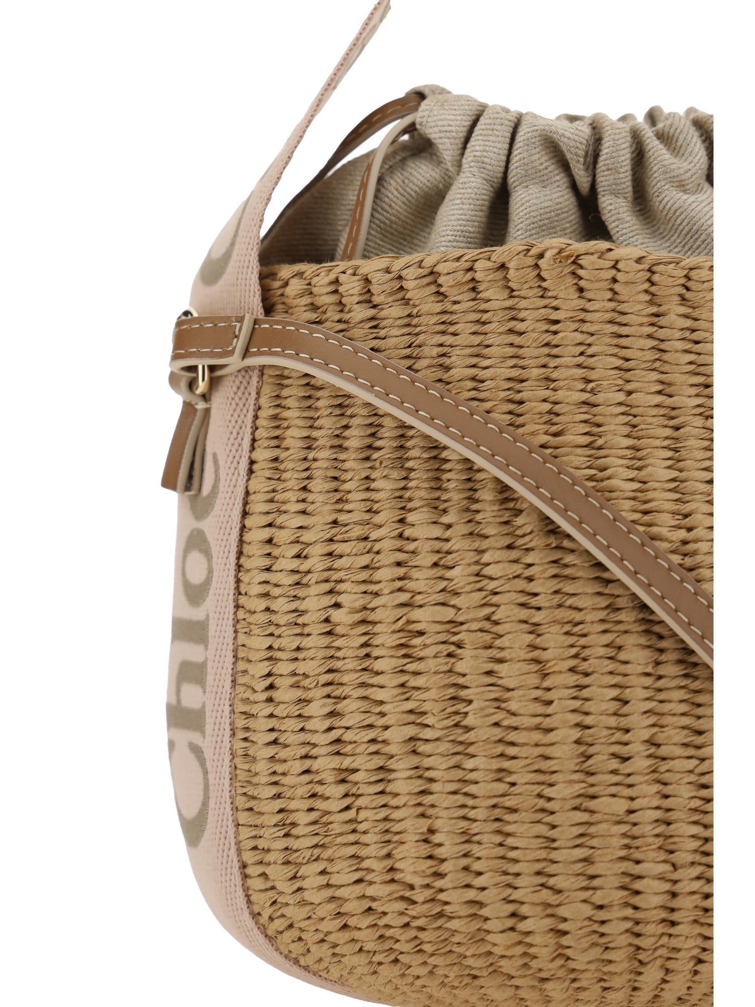 CHLOÉ OS woody bucket bag
