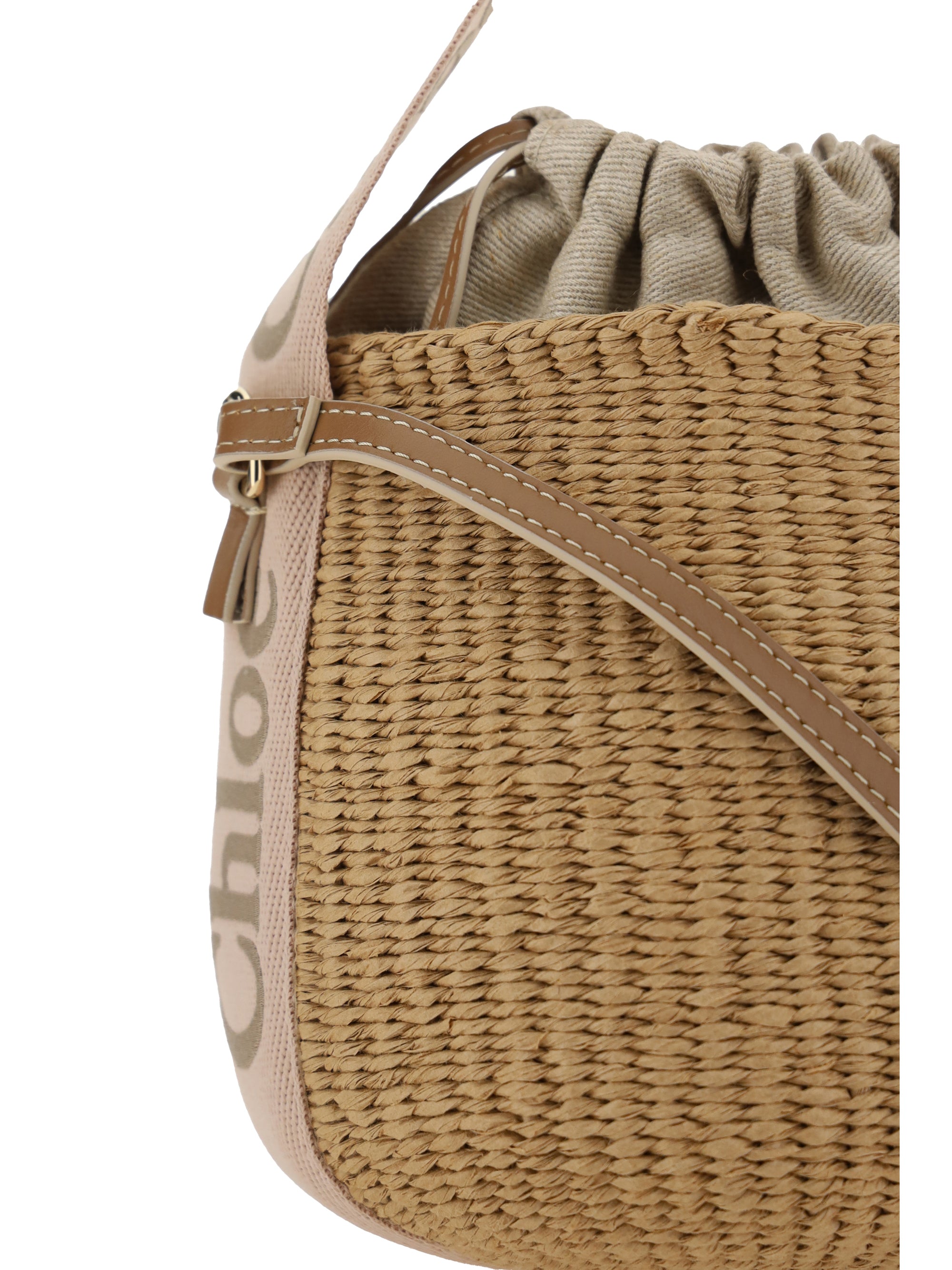 CHLOÉ OS woody bucket bag