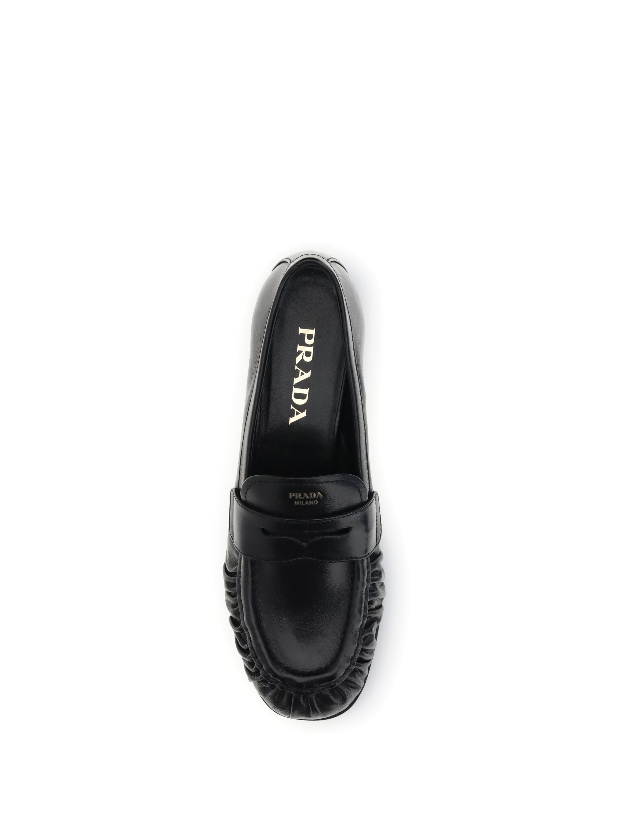 leather loafers