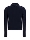 long sleeve merino wool polo