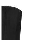 wool corset with zip