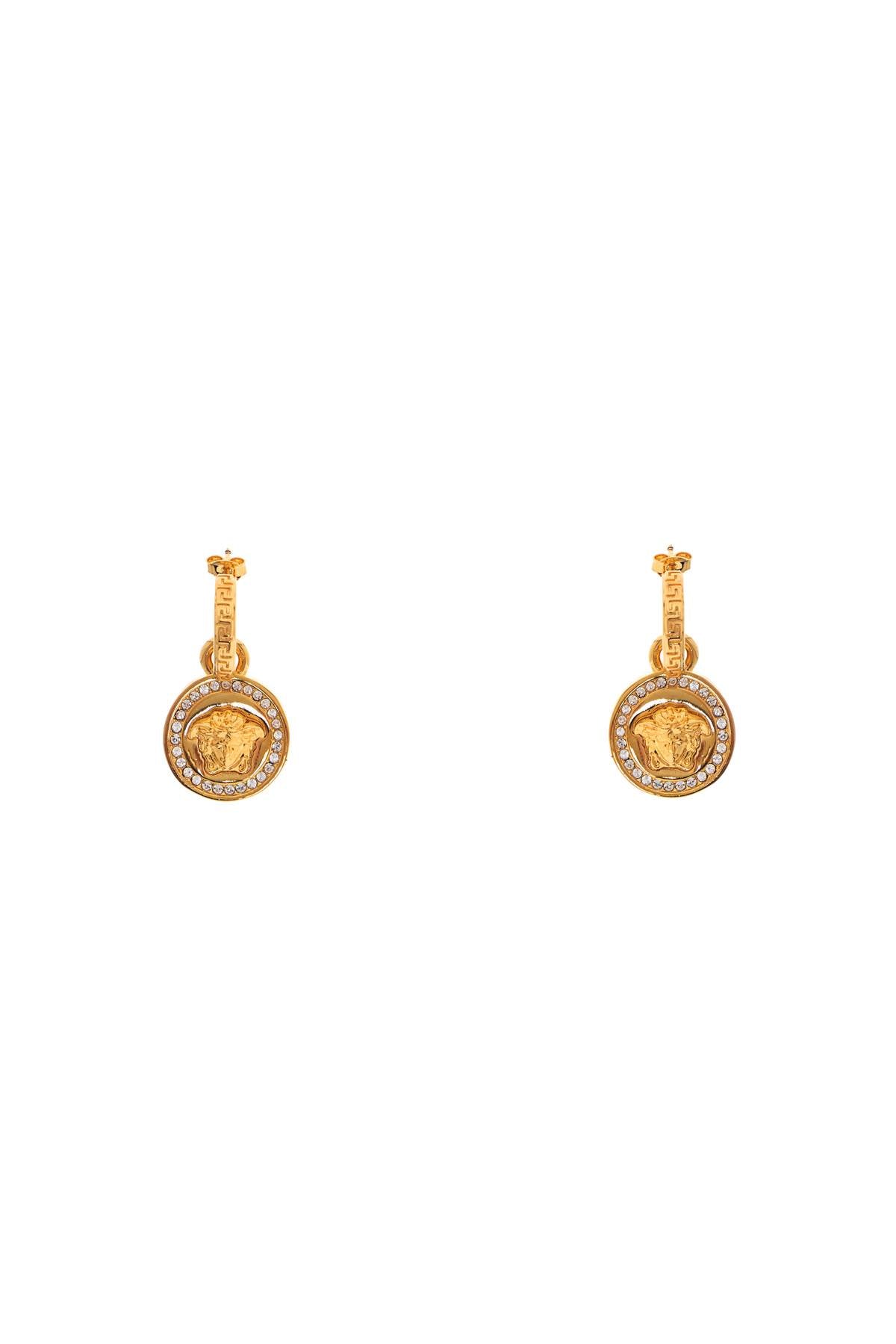 "greek medusa earrings with cr