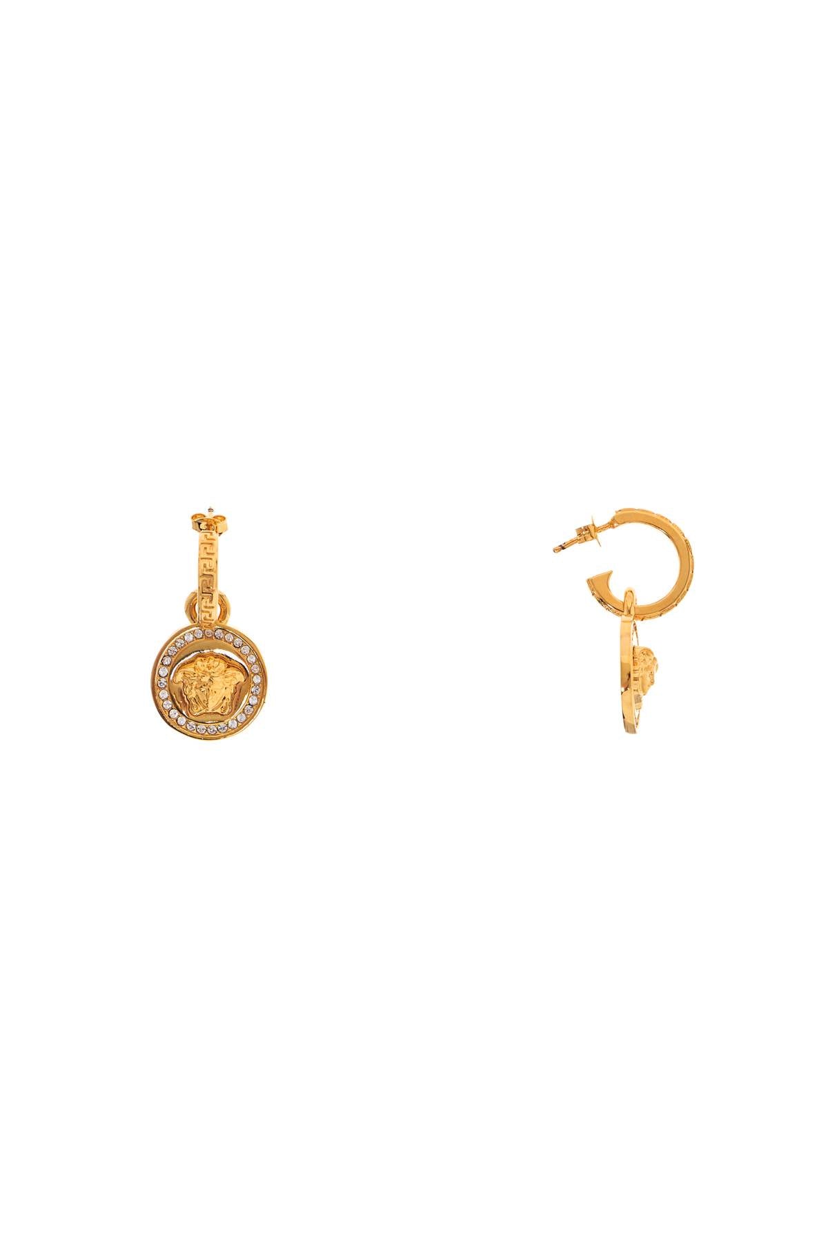 "greek medusa earrings with cr