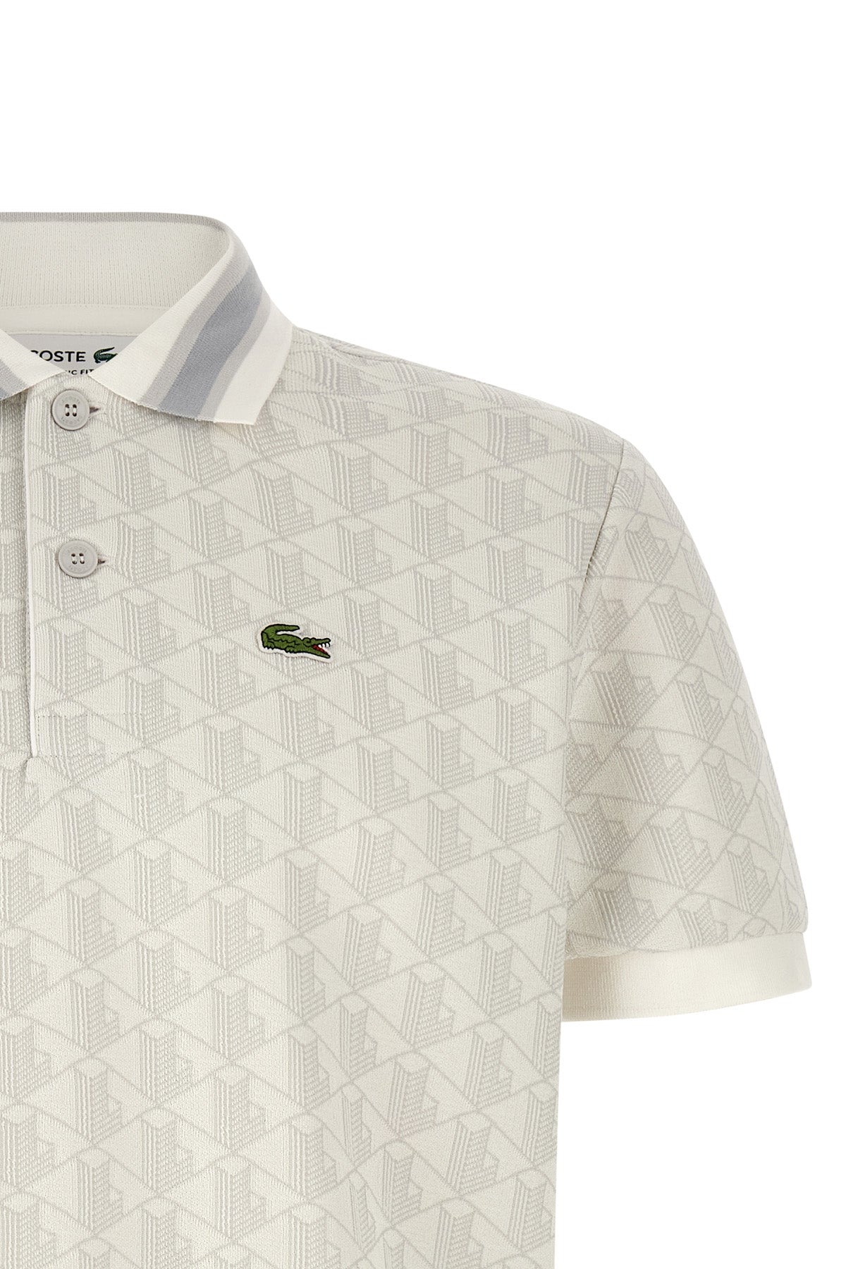 the lacoste short-sleeved polo shirt