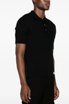 label merino wool polo shirt