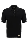 label merino wool polo shirt