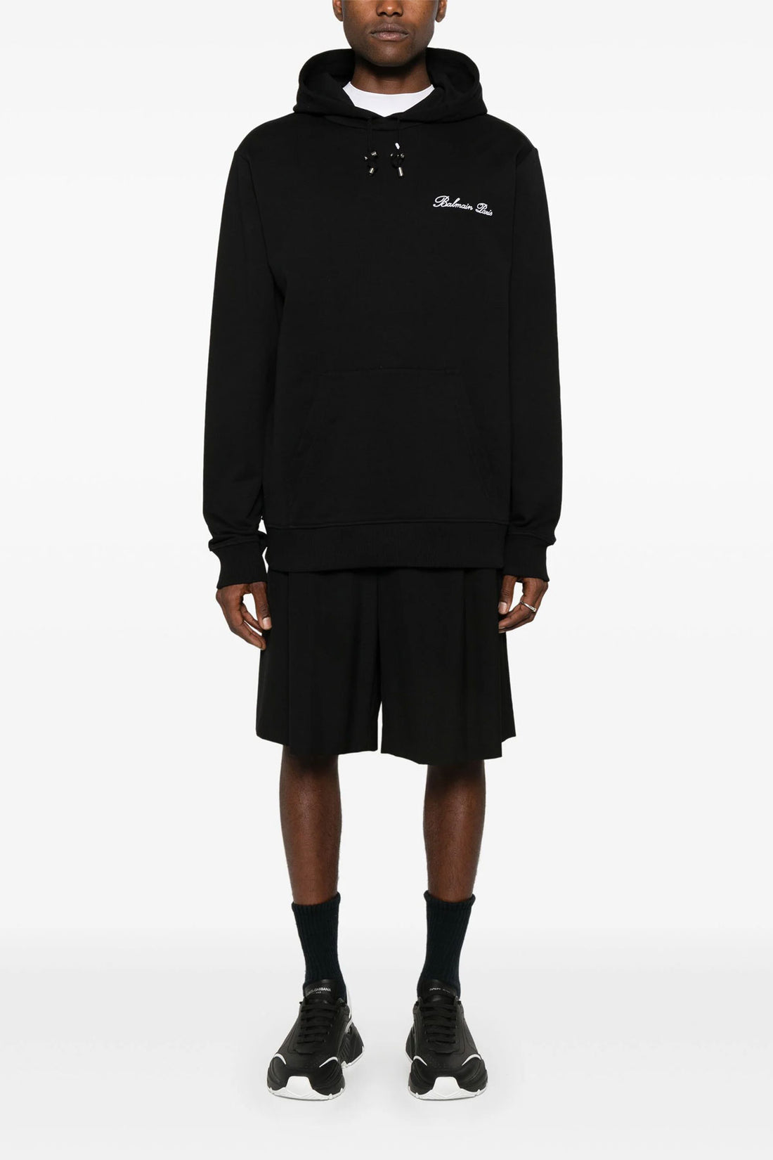 BALMAIN L cotton hoodie