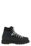 roccia vet gomma ankle boots in hammered leather treated