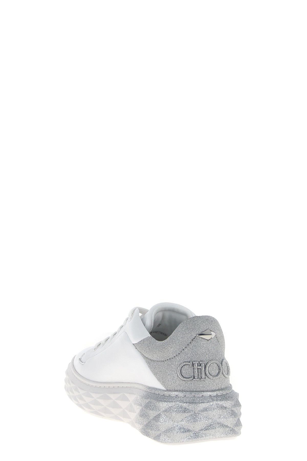 diamond maxi f ii nappa leather sneakers