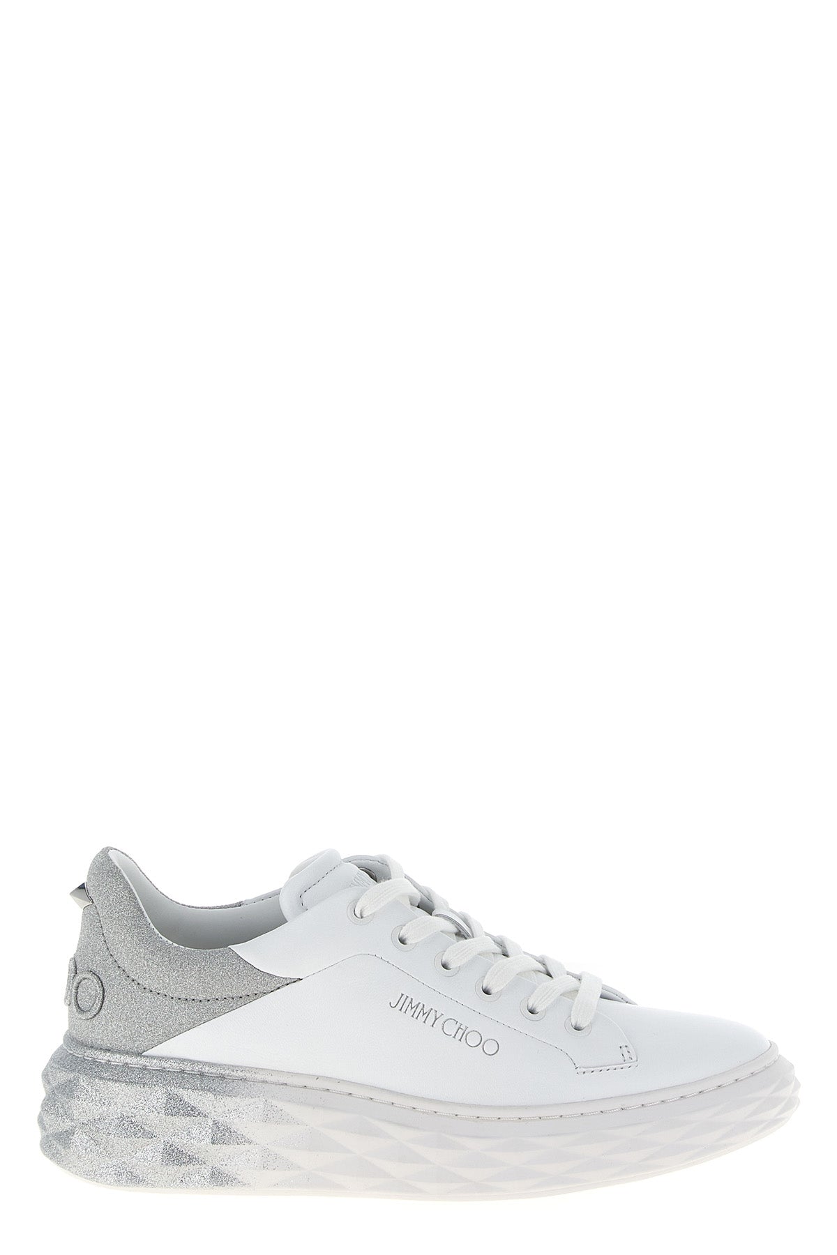 diamond maxi f ii nappa leather sneakers