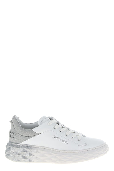 diamond maxi f ii nappa leather sneakers