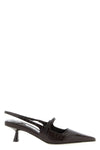 didi crocodile-print leather slingbacks