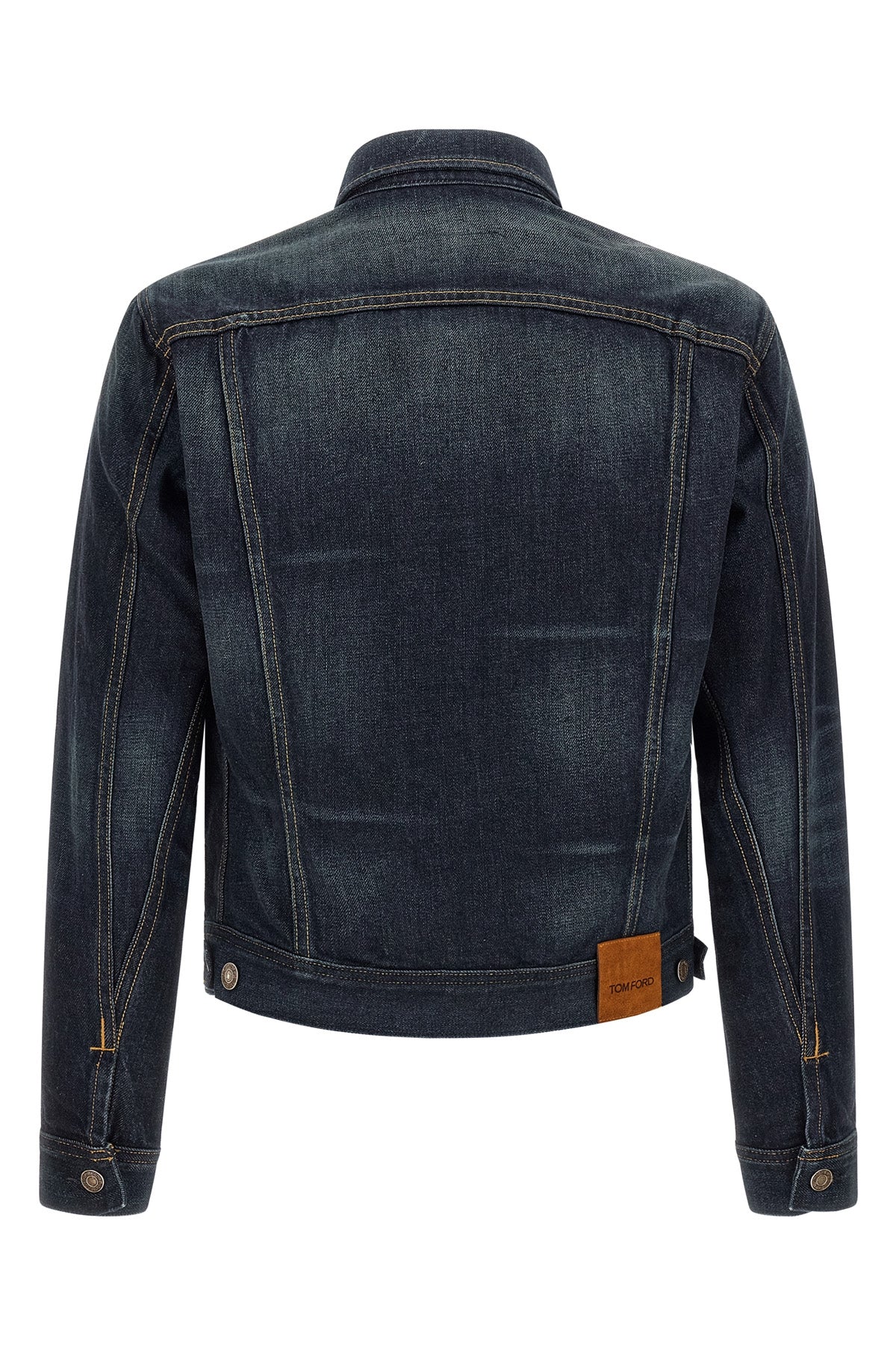 the selvedge icon tom ford denim jacket