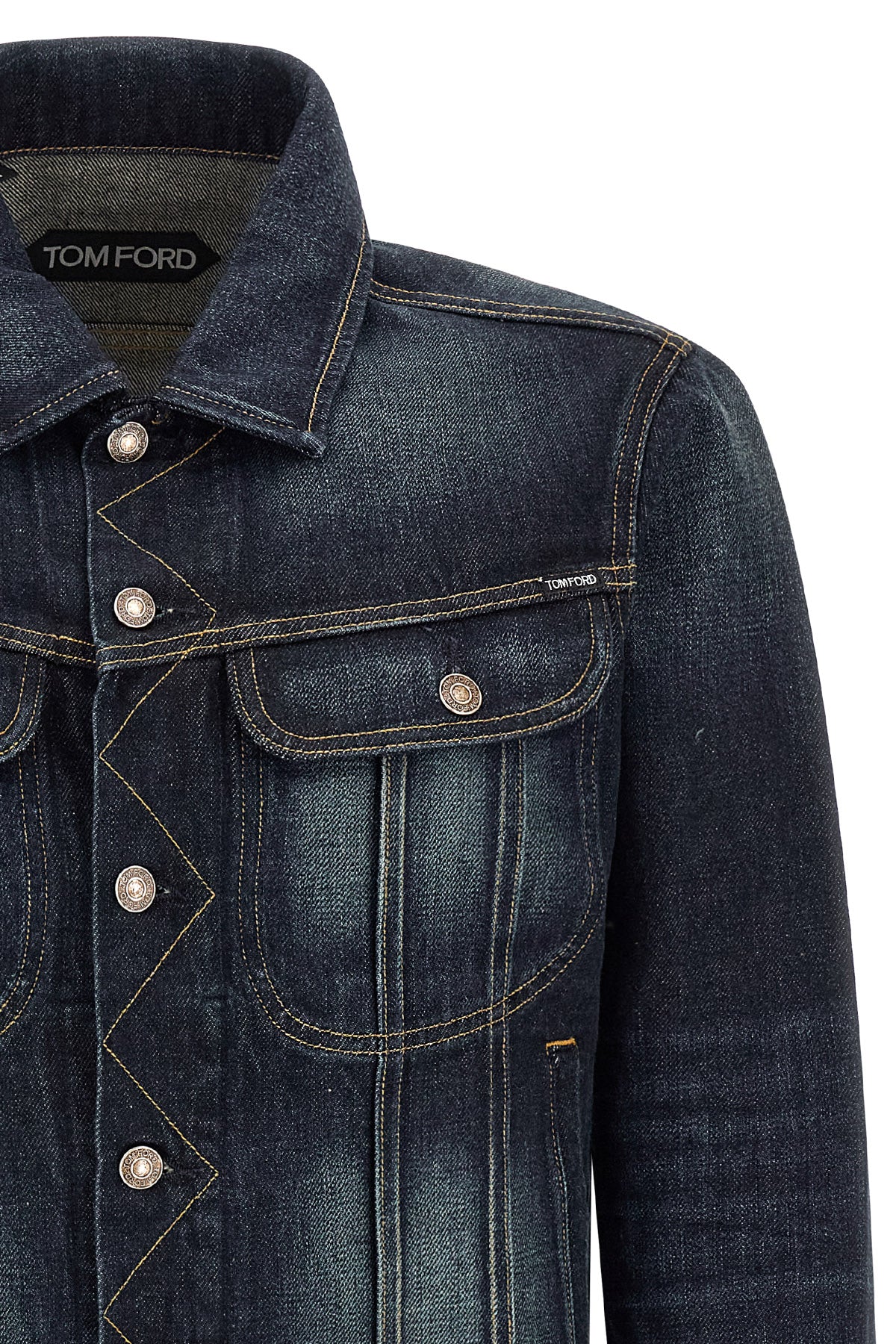 the selvedge icon tom ford denim jacket