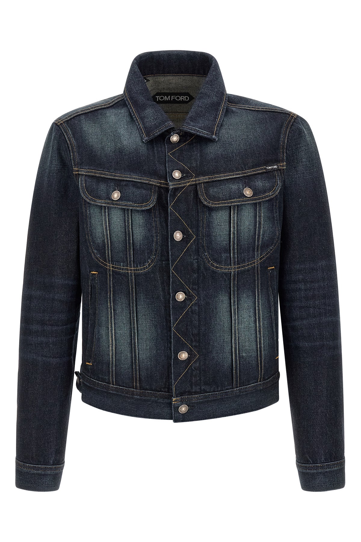 the selvedge icon tom ford denim jacket