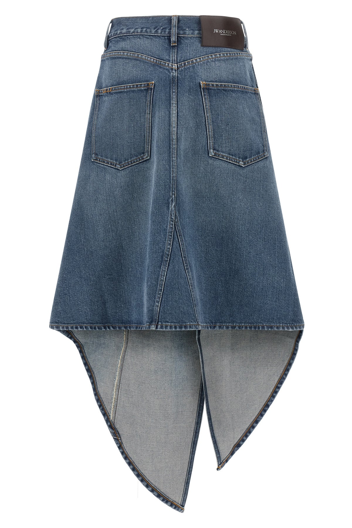 the denim midi skirt j