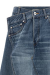 the denim midi skirt j