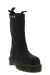 the rick owens quad sole pull on boots