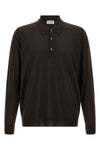 the john smedley dorset long-sleeved polo shirt