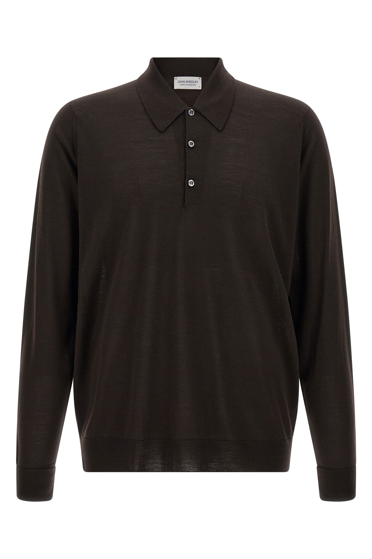 the john smedley dorset long-sleeved polo shirt