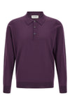 the john smedley dorset long-sleeved polo shirt