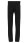 garment-dyed selvedge stretch denim jeans