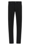 garment-dyed selvedge stretch denim jeans