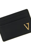smooth calf leather card holder