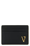 smooth calf leather card holder