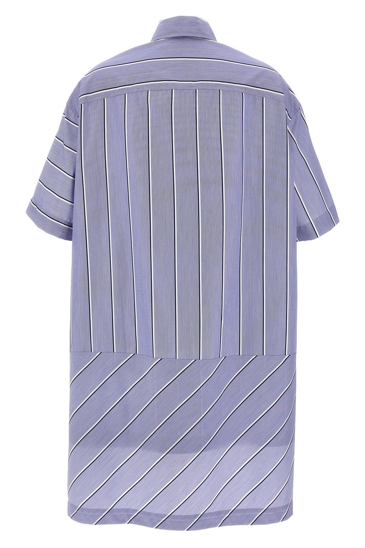 cotton shirt-style dress