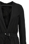eclipse bodybag one-piece coated canvas bodysuit
