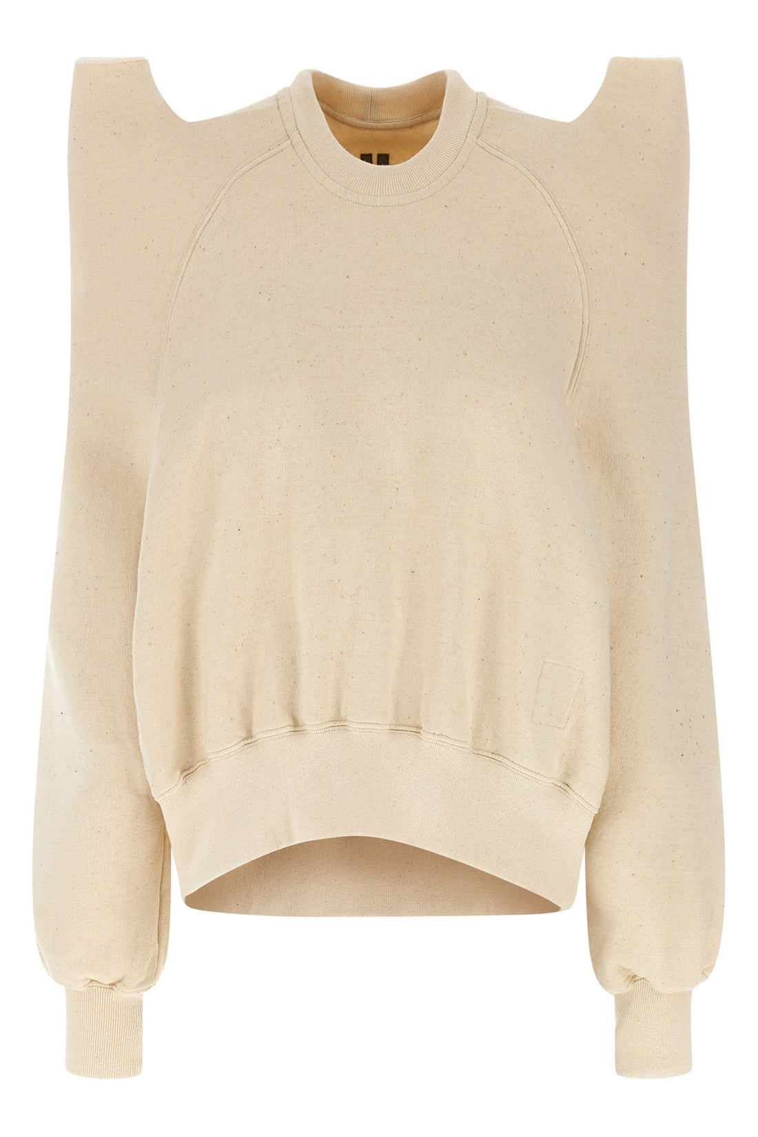 DRKSHDW S tecsweat sweatshirt in garment-dyed cotton jersey