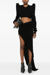 mini soft edfu skirt in double layer cotton