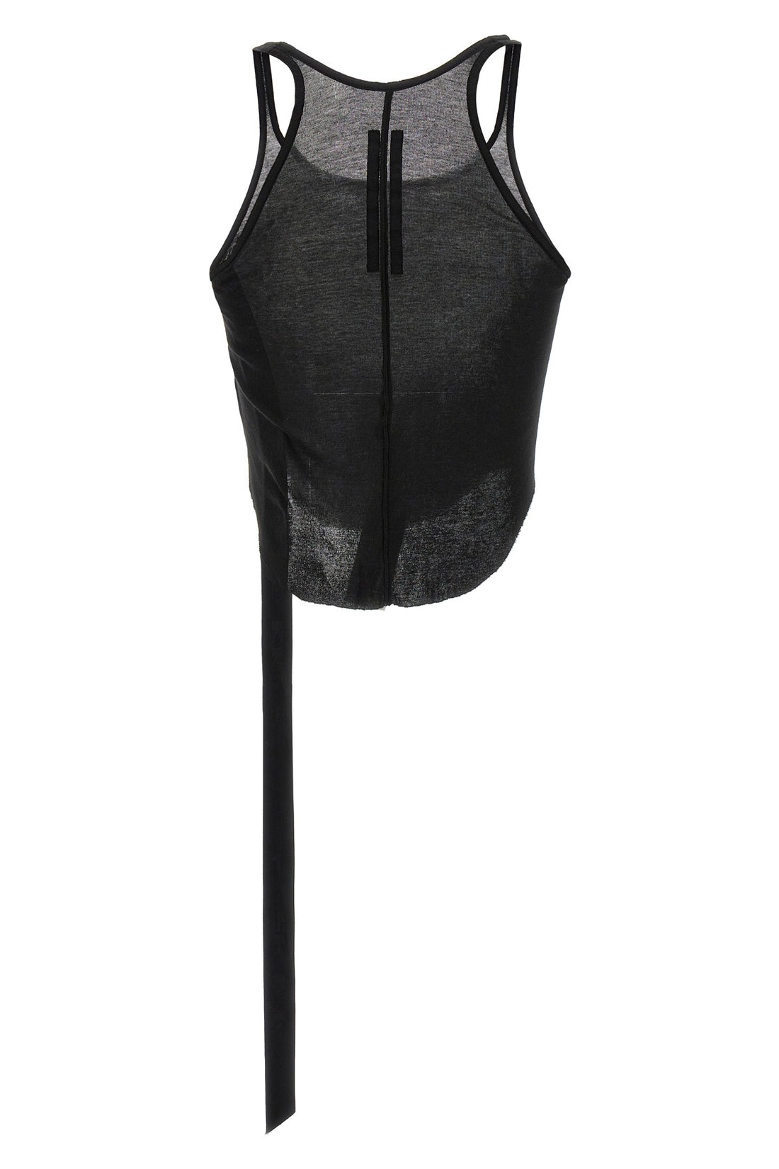 DRKSHDW M basic tank top in semi-transparent cotton