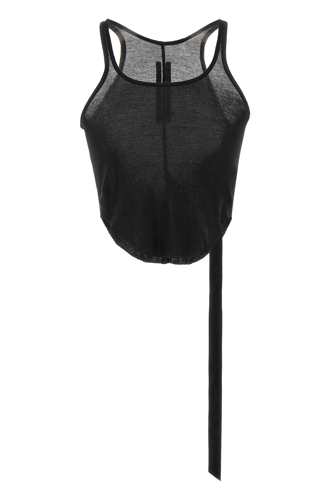 DRKSHDW M basic tank top in semi-transparent cotton